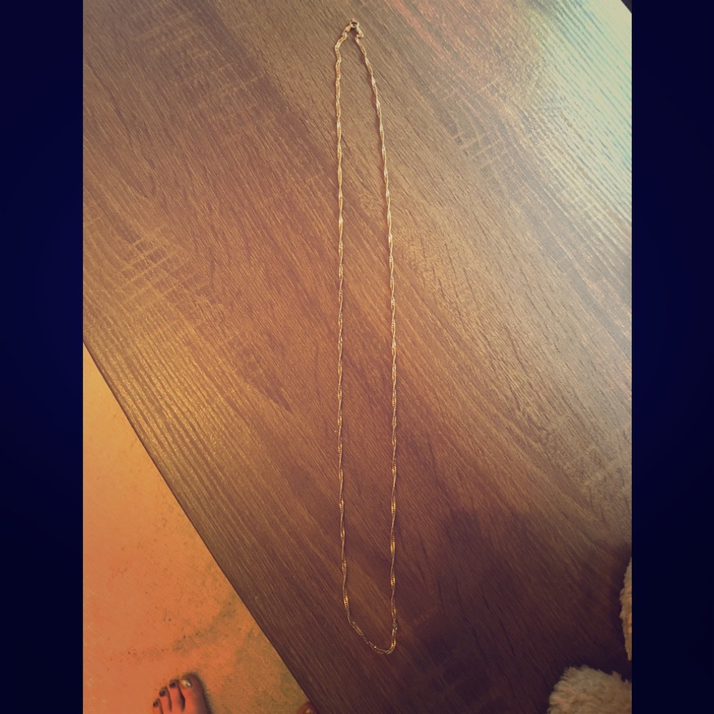 20inch Italian gold chain
